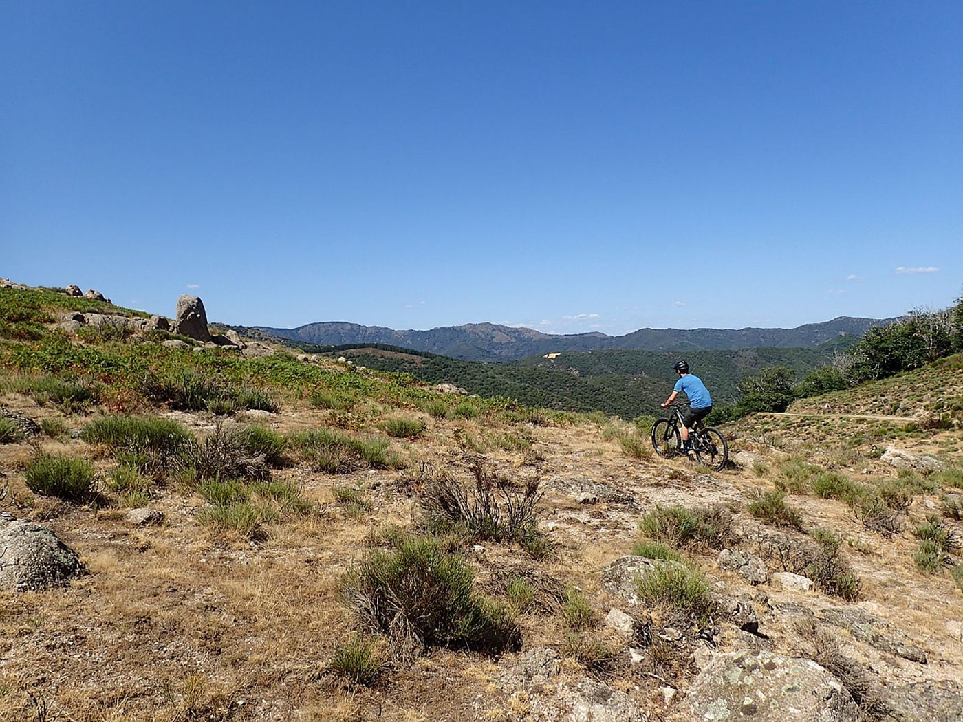 Balade en VTT dans les Cévennes