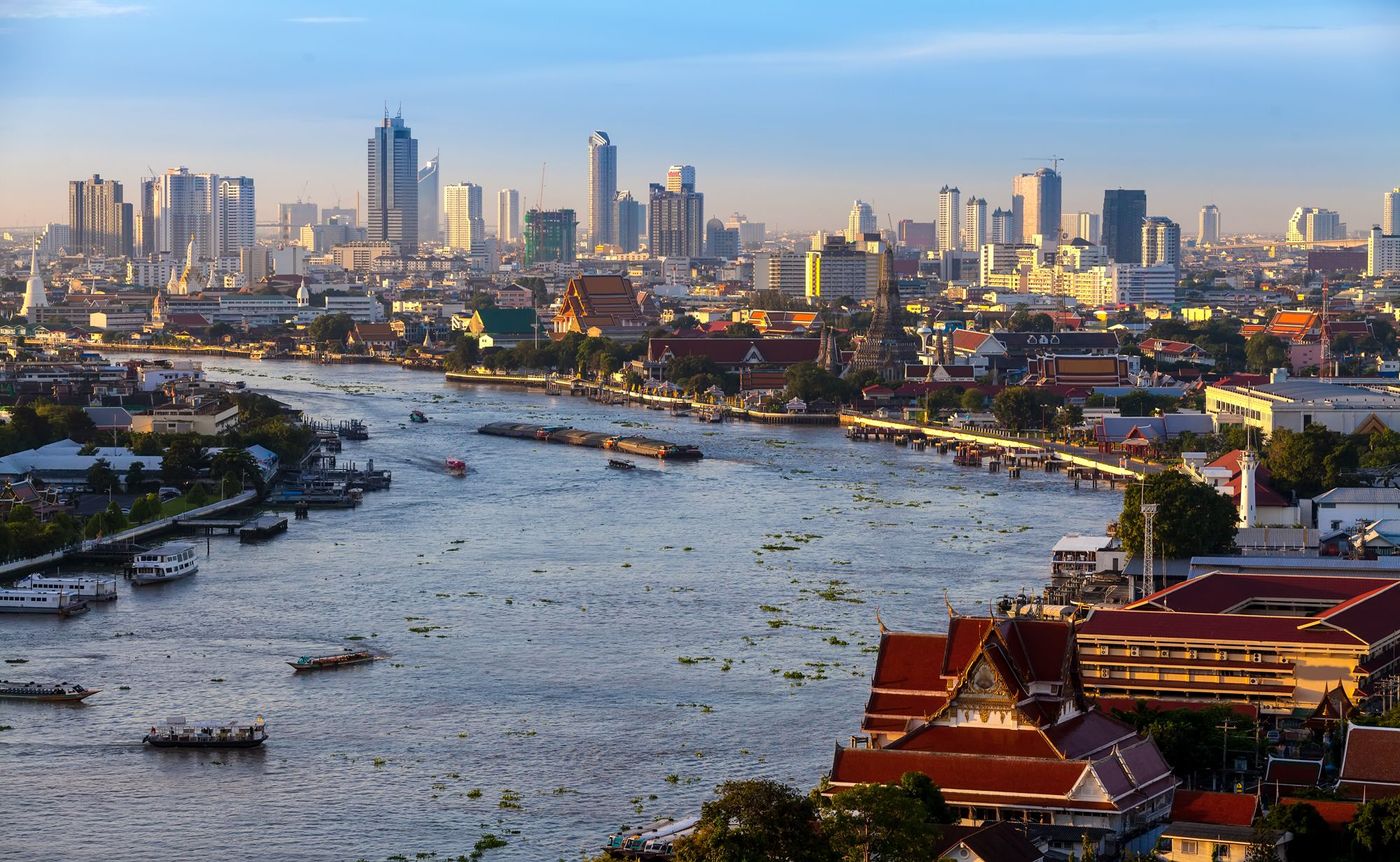 Bangkok Fleuve Thaïlande