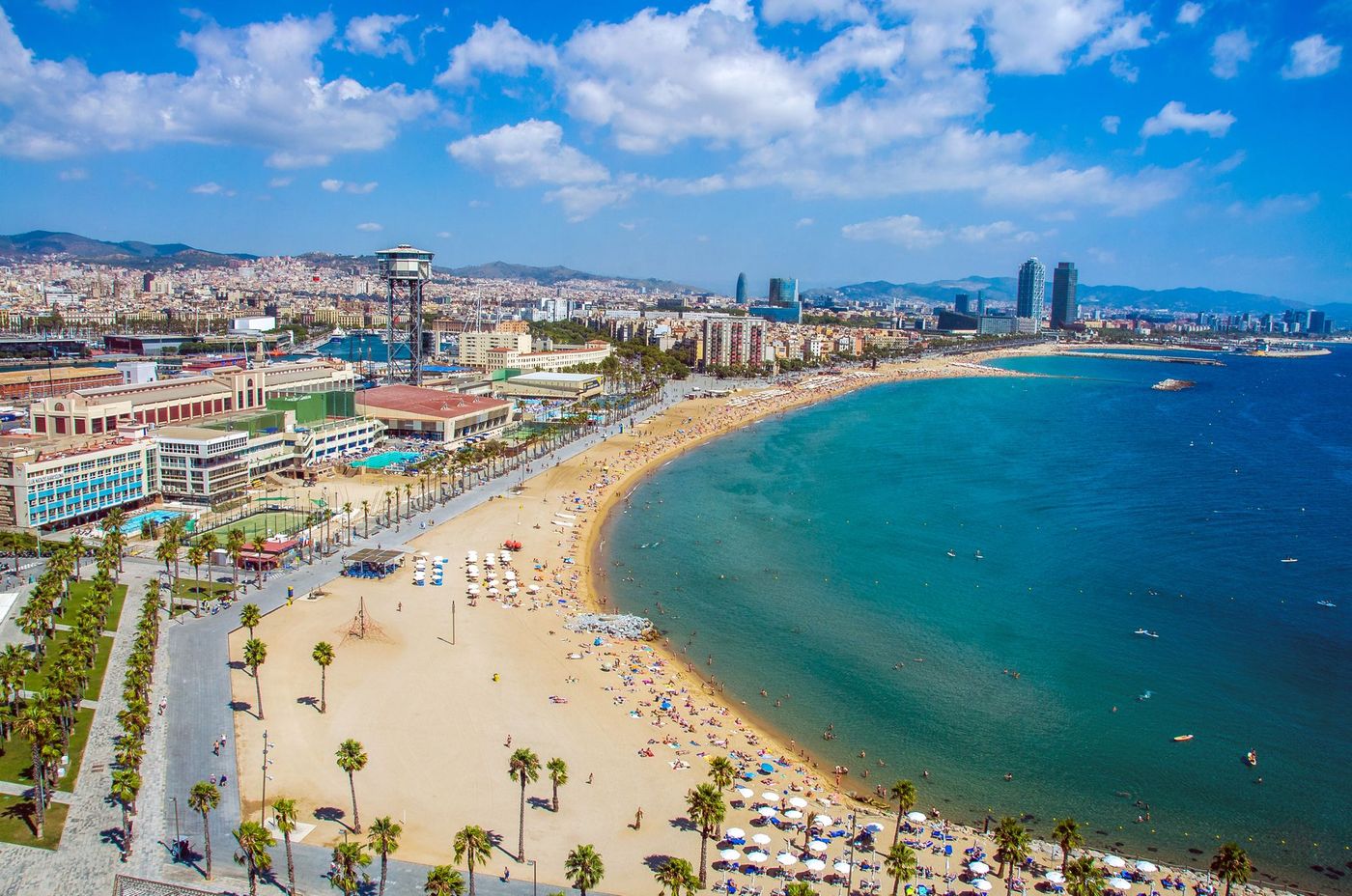 Barceloneta Plage Barcelone