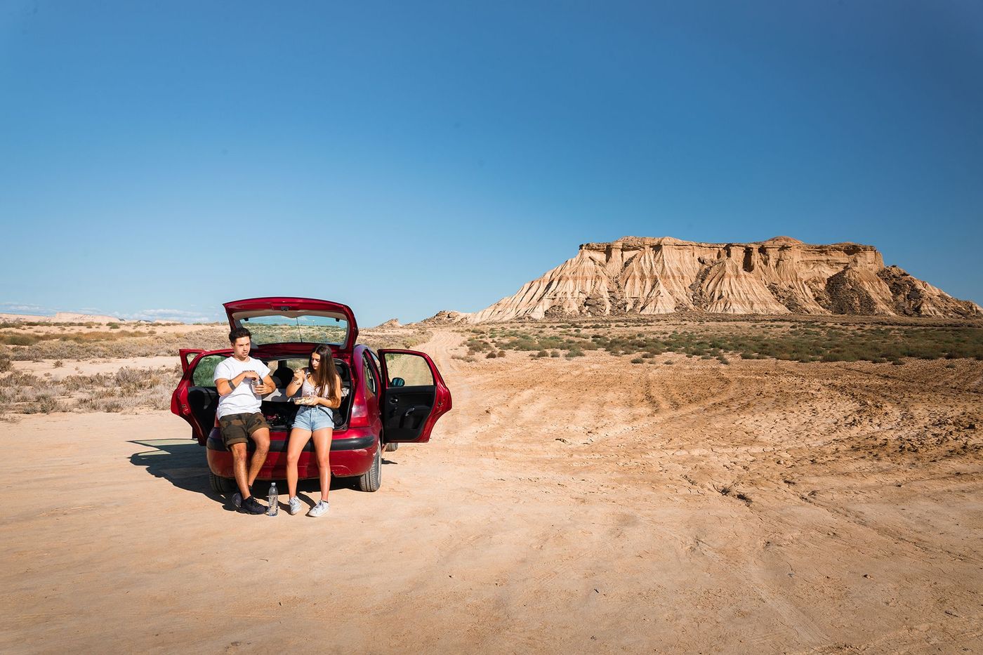 Bardenas Reales en voiture