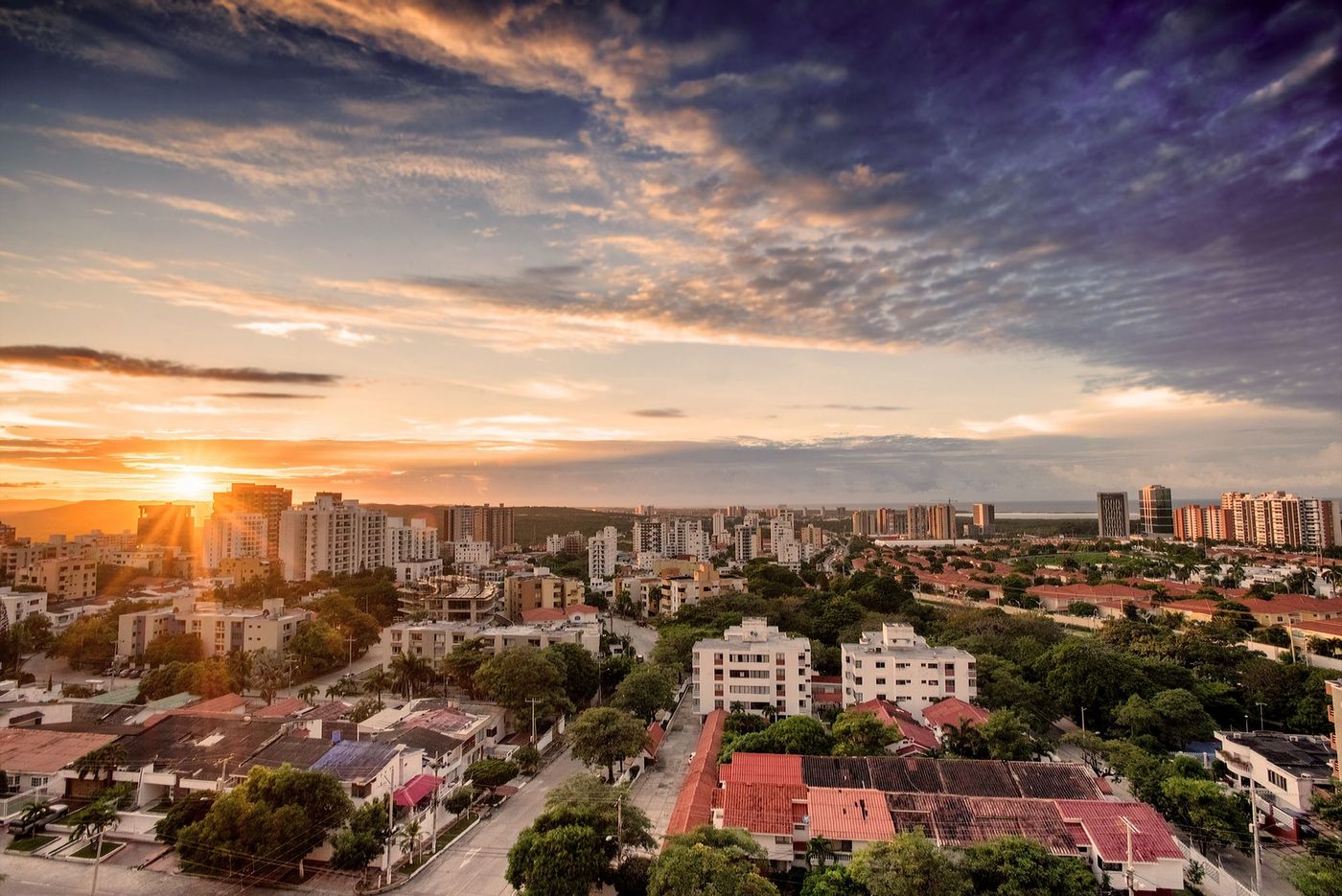 Barranquilla Vue Aerienne Colombie
