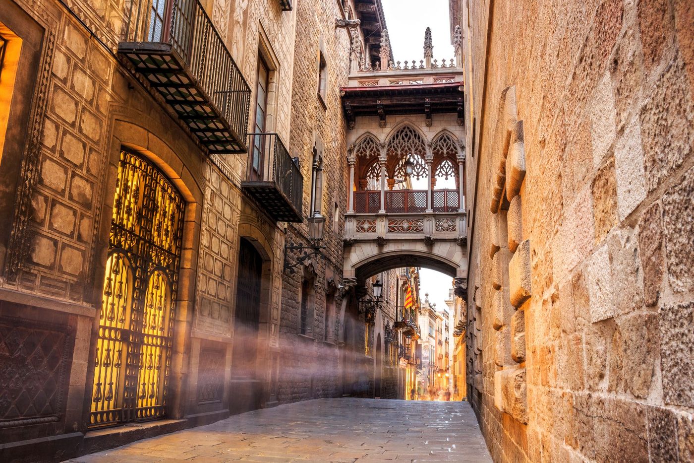 Barri Gotic Quartier Barcelone