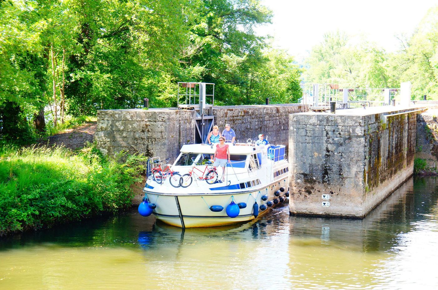 Bateau sans permis à Cahors