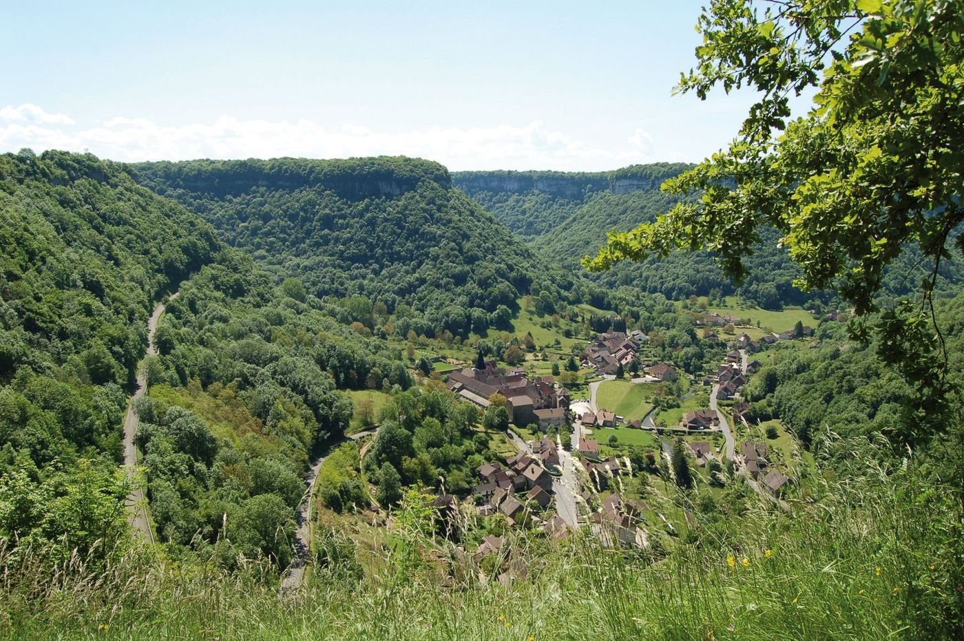 Baume Messiers Jura Village