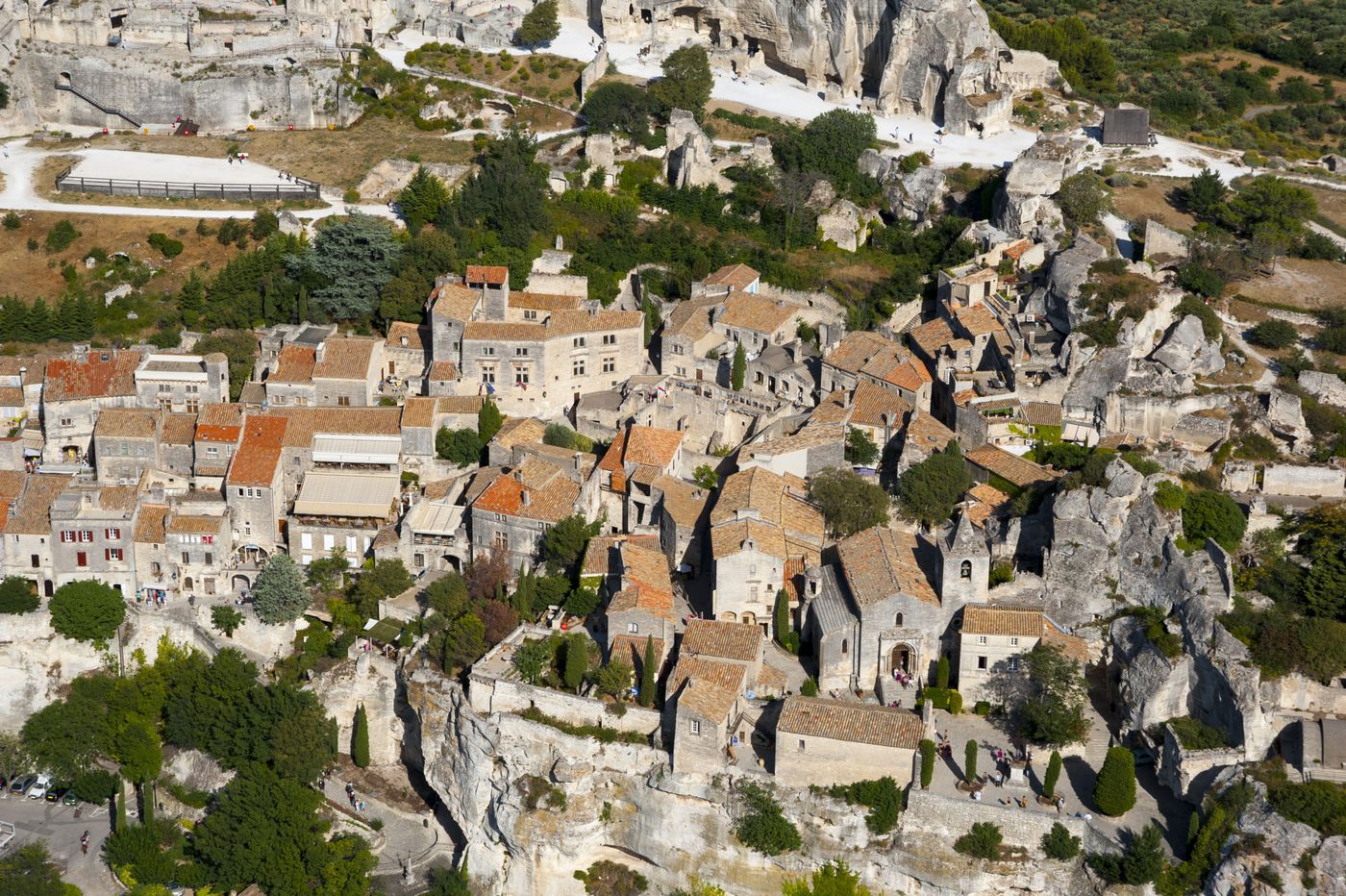 Baux de Provence Bouches du Rhône Village