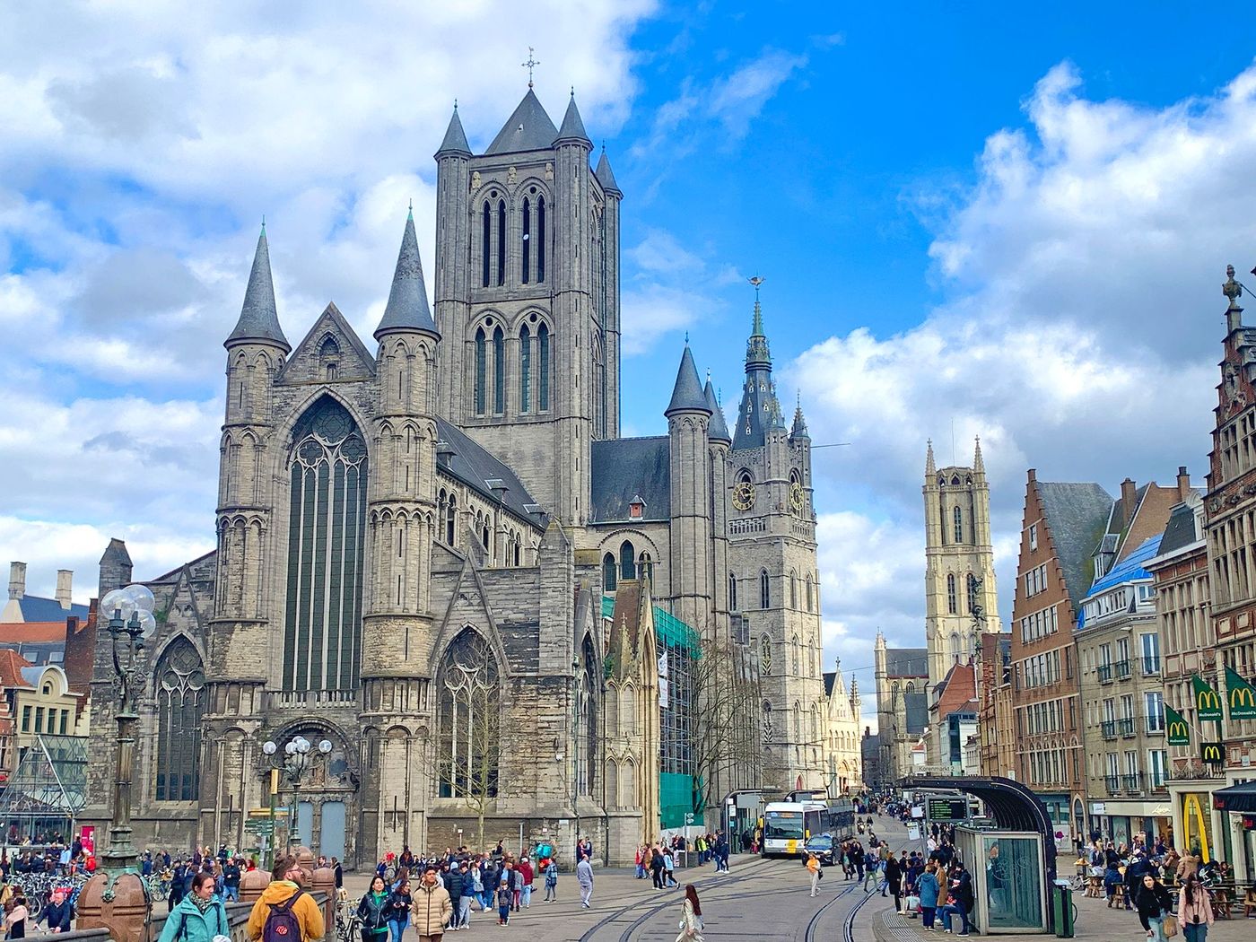 Beffroi, Saint-Nicolas et Saint-Bavon