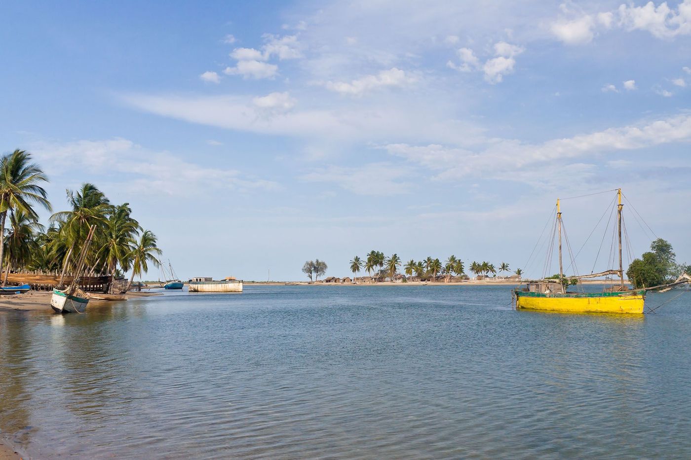 Bâteau à Belo sur Mer - Madagascar