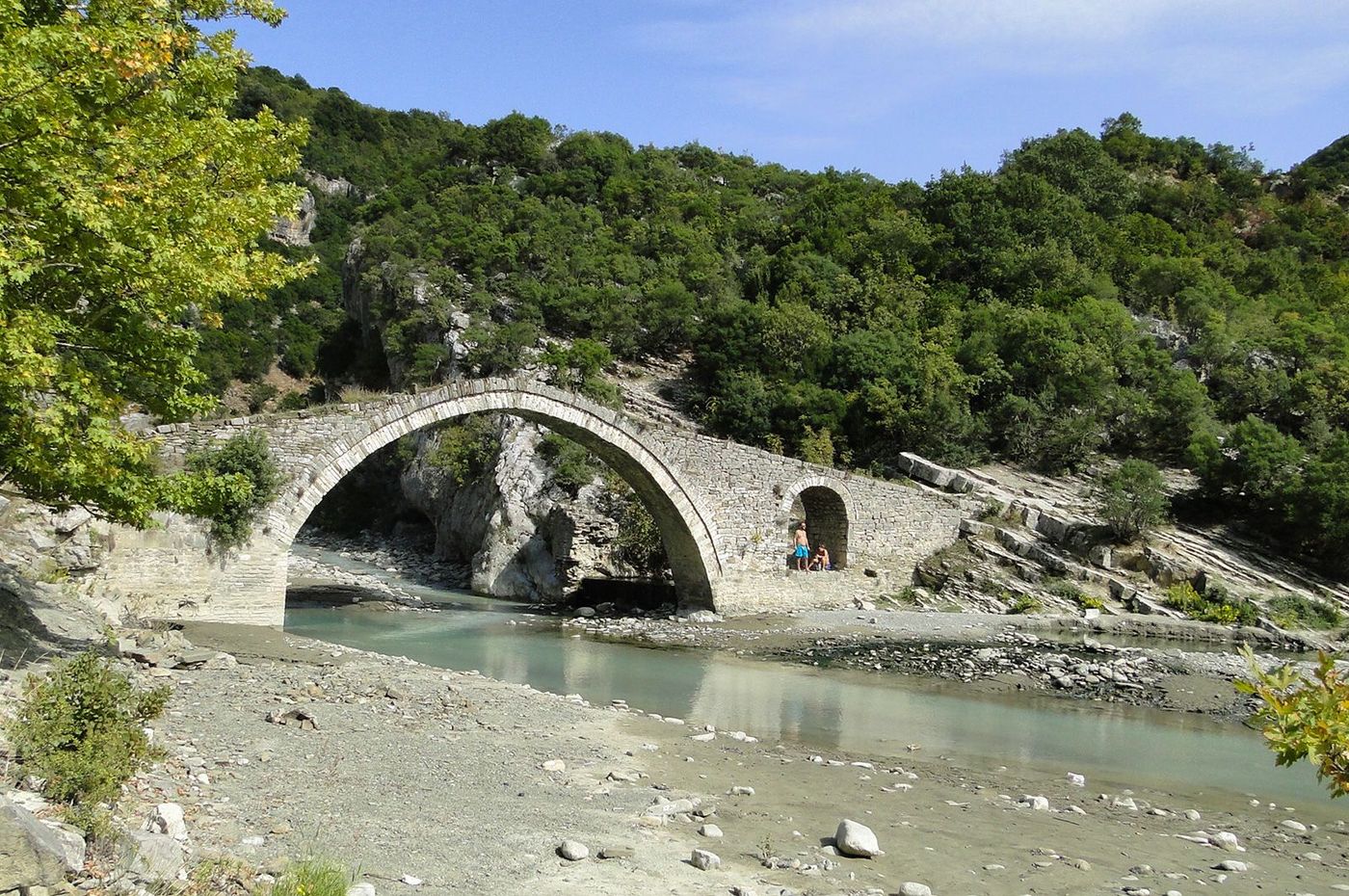Albanie Bains de Benjë