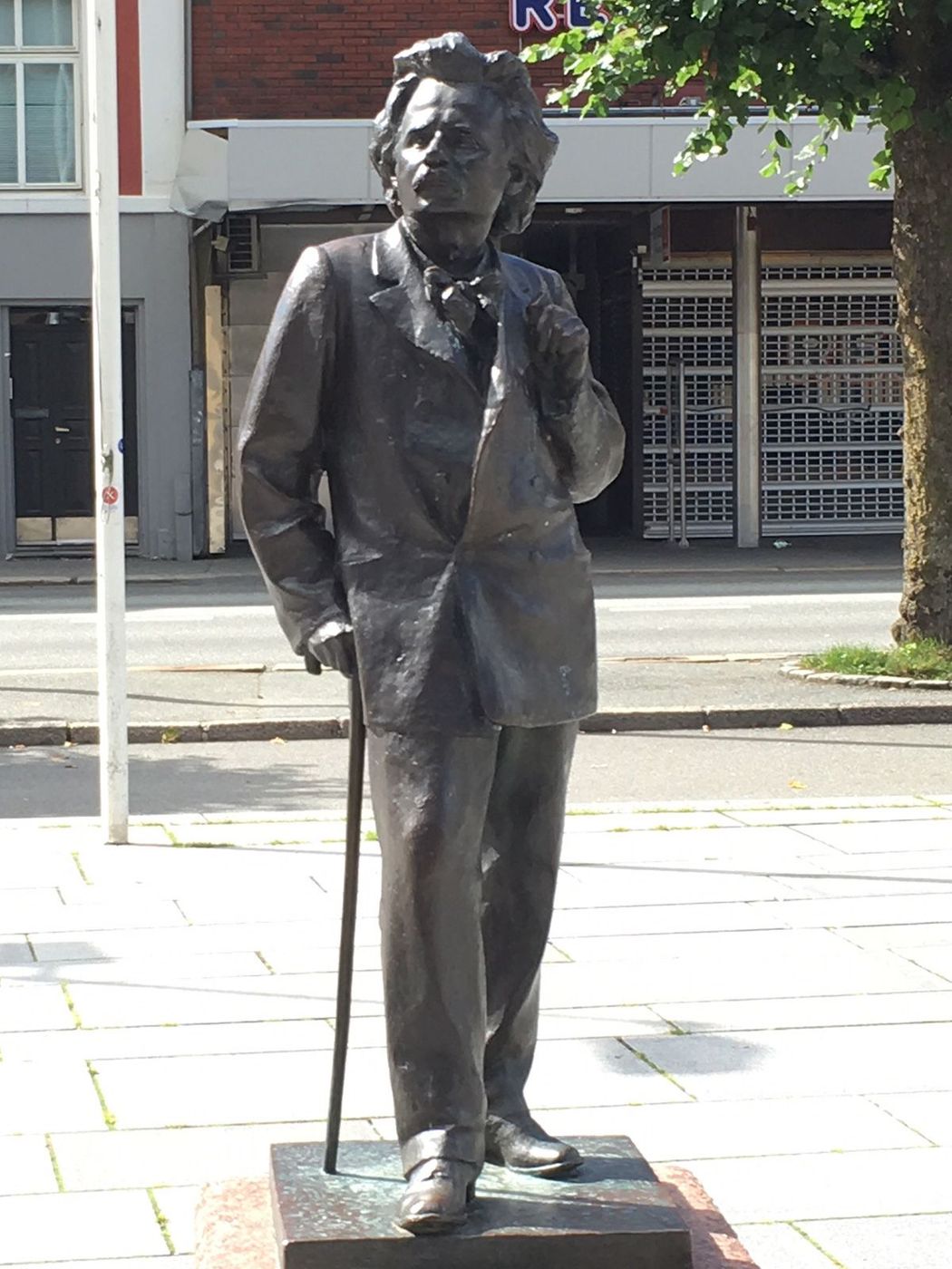 Bergen Statue d'Edvard Grieg