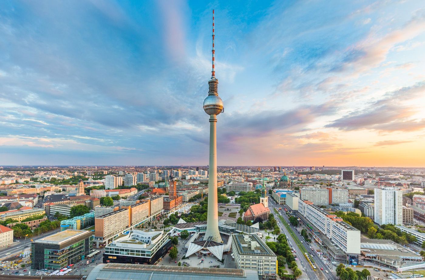 Berliner Fernsehturm Berlin Allemagne