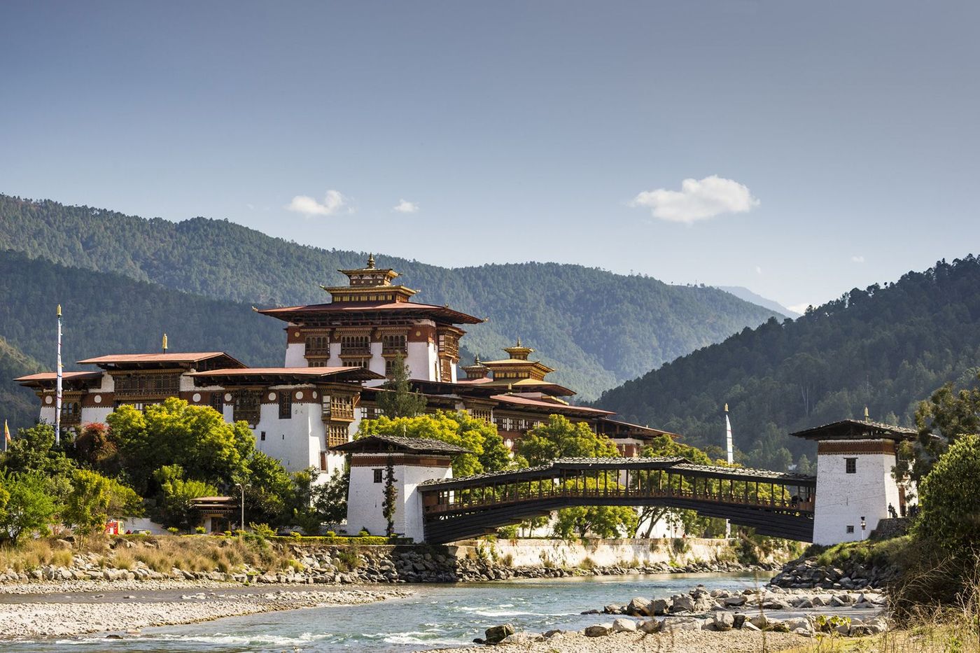 Bhoutan Dzong Punakha