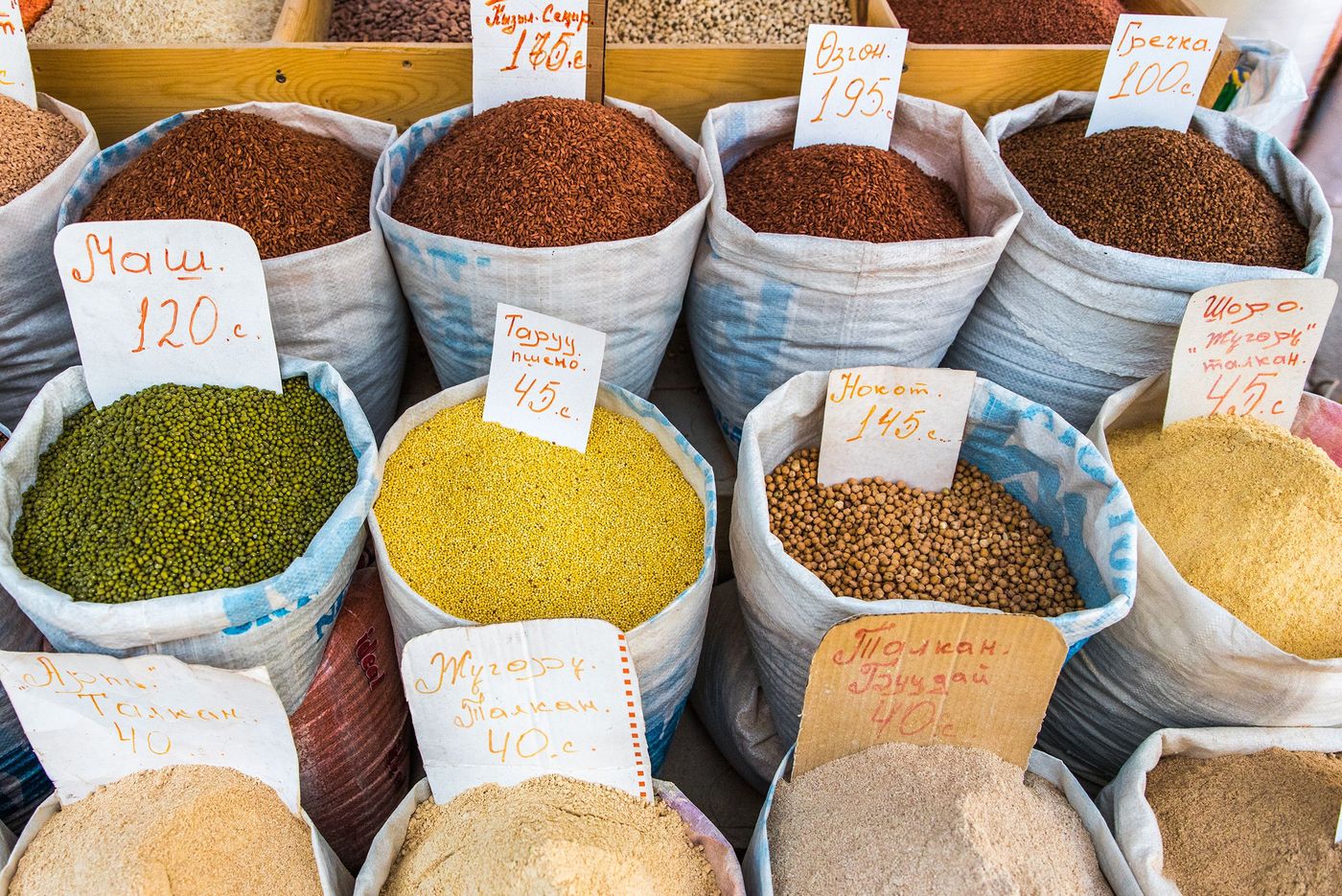 Kirghizistan Bichkek Bazar