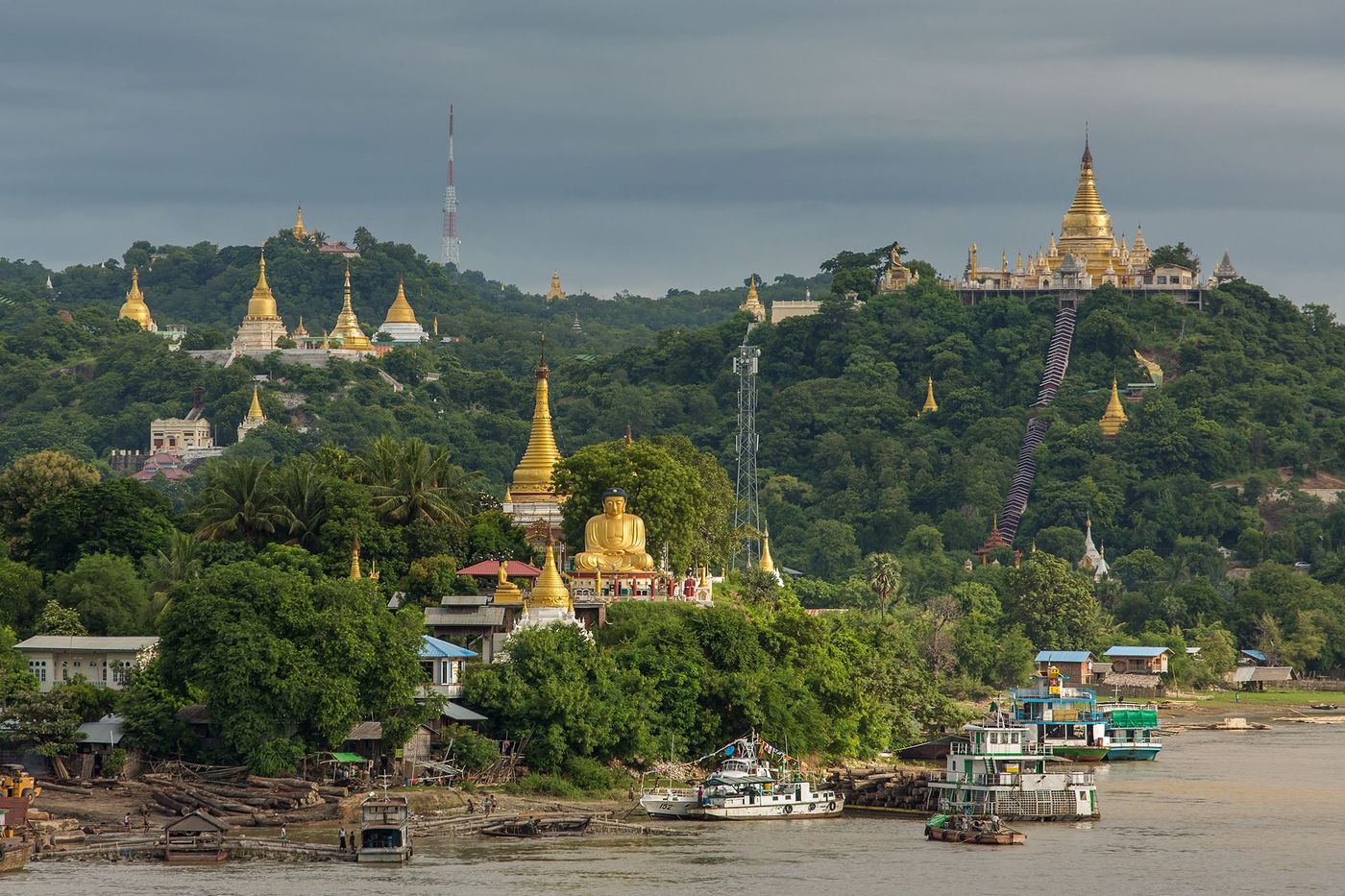 Birmanie Colline de Sagaing