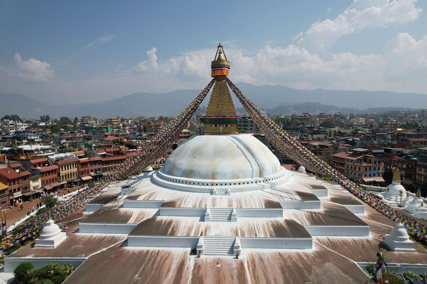 Stupa de Bodnath à Katmandou (Népal)
