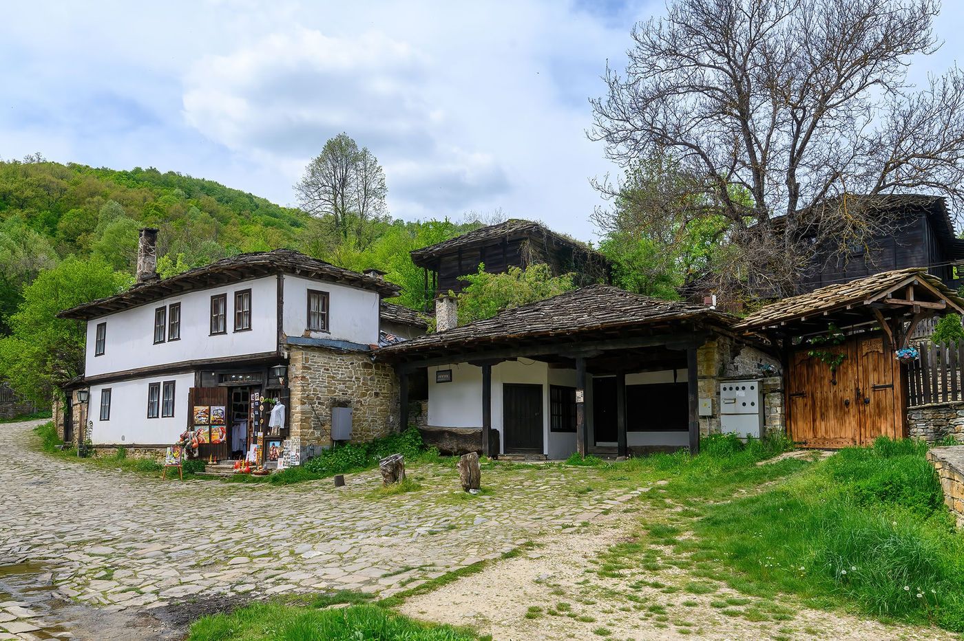 Maisons anciennes du village de Bozhentsi - Bulgarie