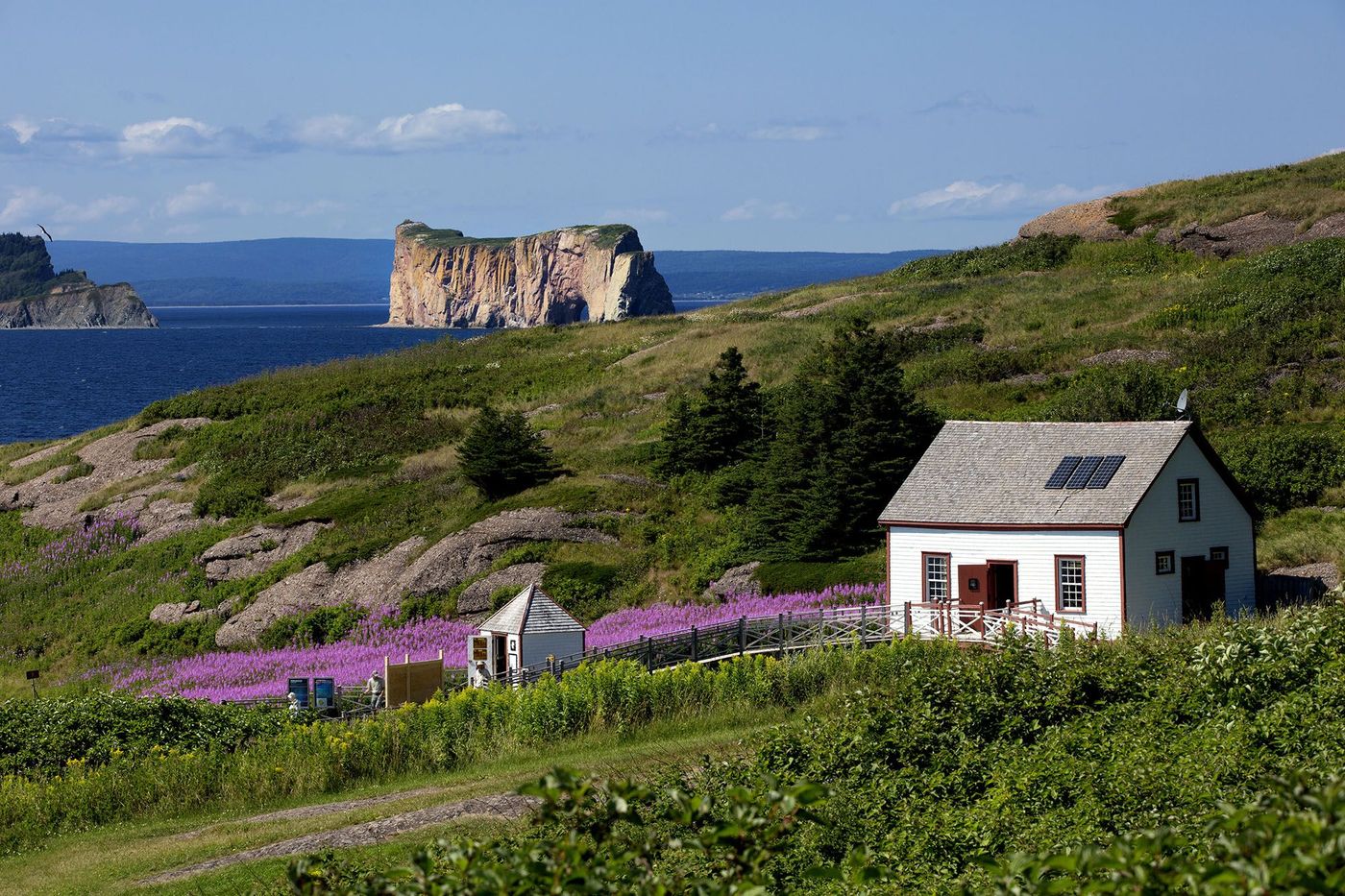 Rocher Percé depuis Bonaventure - Québec (Canada)