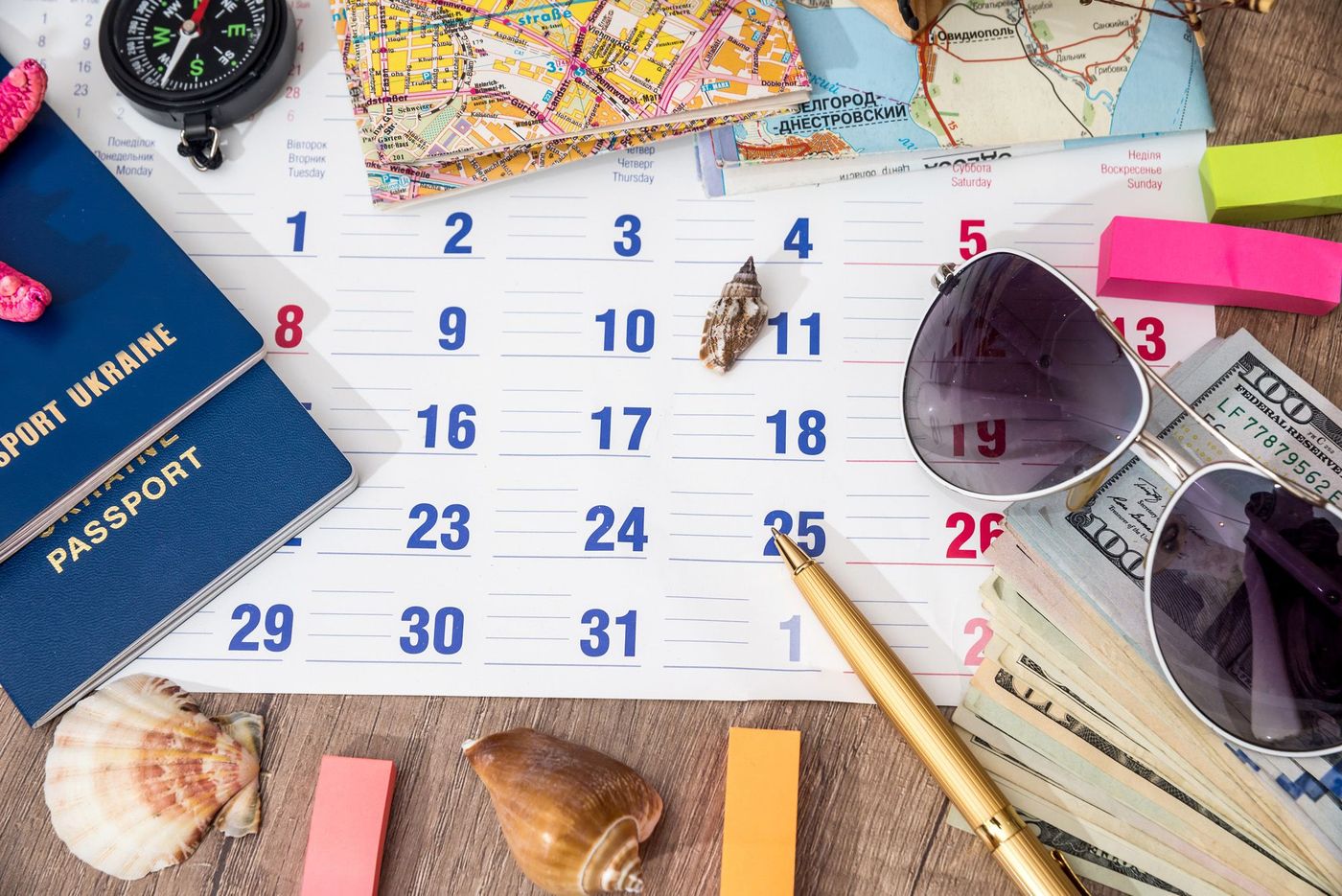 Bons Plans Voyage Calendrier