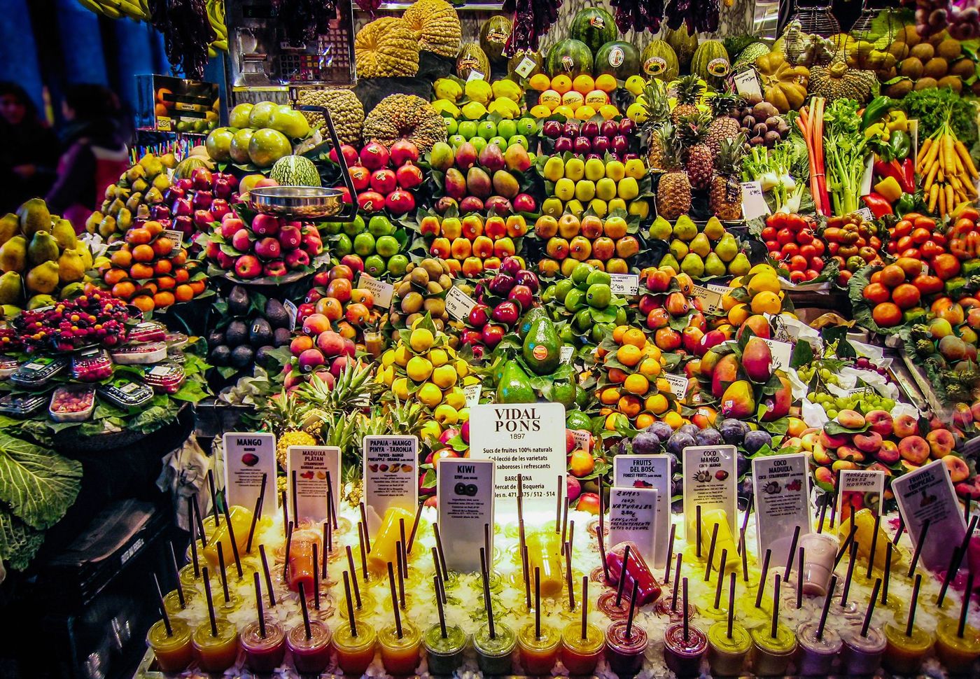 Boqueria Barcelone Marché