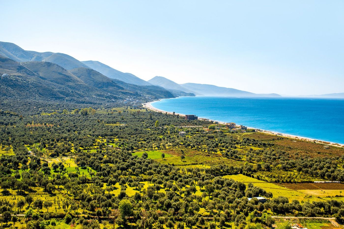 Albanie Plage de Borsh