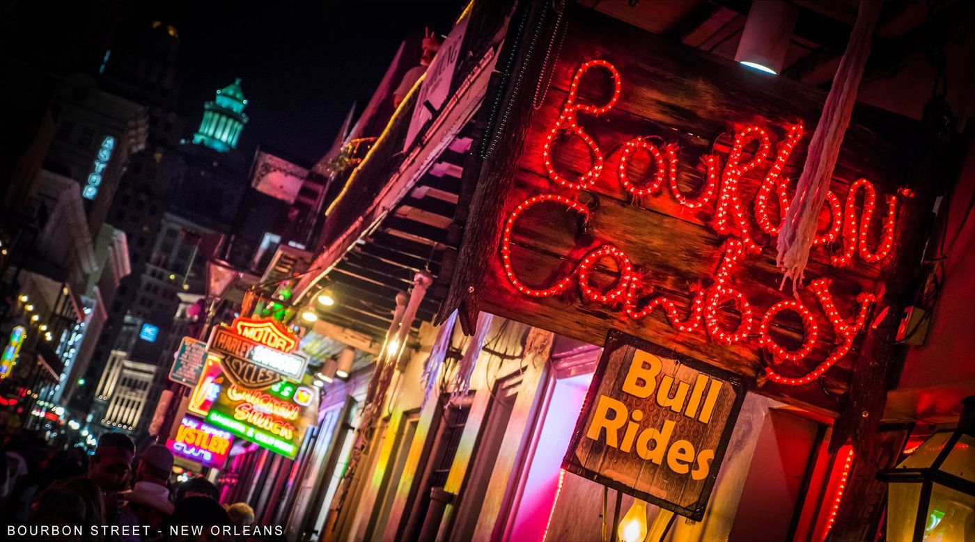 Louisiane Nouvelle-Orléans Bourbon Street