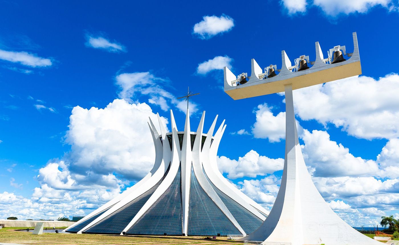 Bresil Brazilia Cathedrale