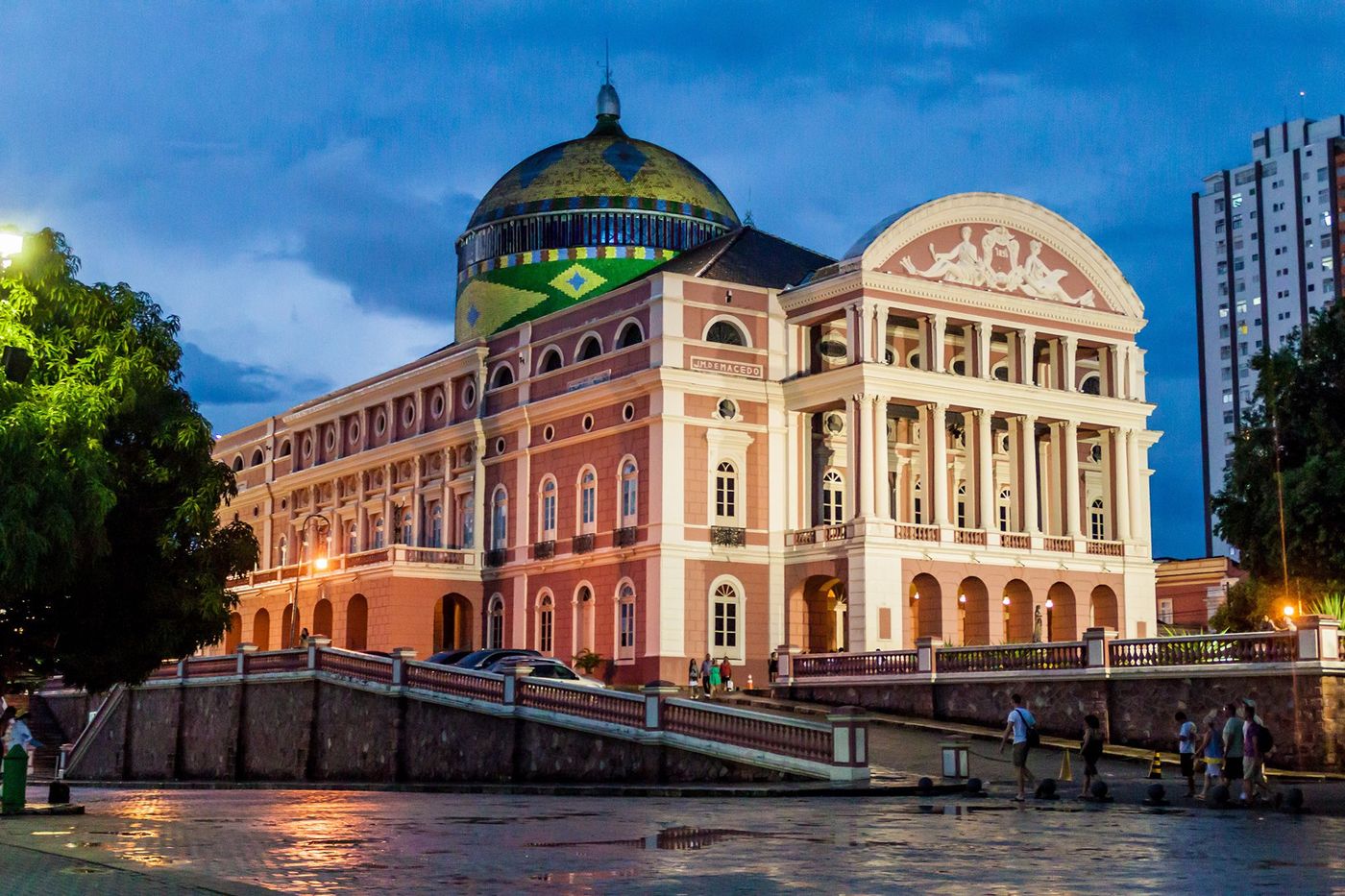 Brésil Manaus Teatro Amazonas