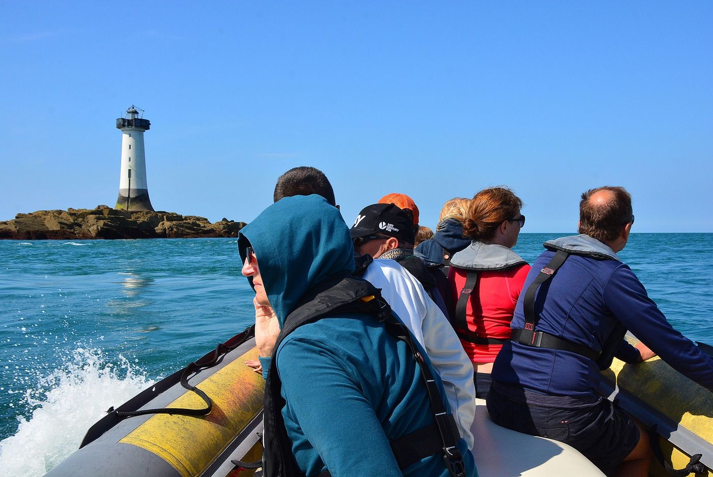 Cancale Sortie observation dauphins avec Al Lark