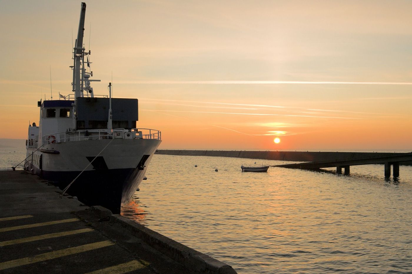 Bretagne Enez Sun bateau pour l'île de Sein
