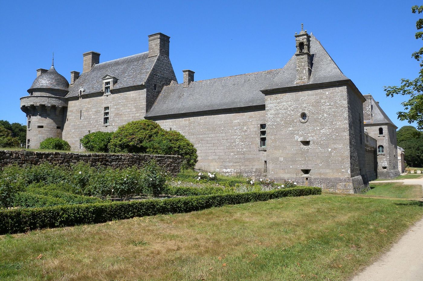 Bretagne Château de Kergroadez
