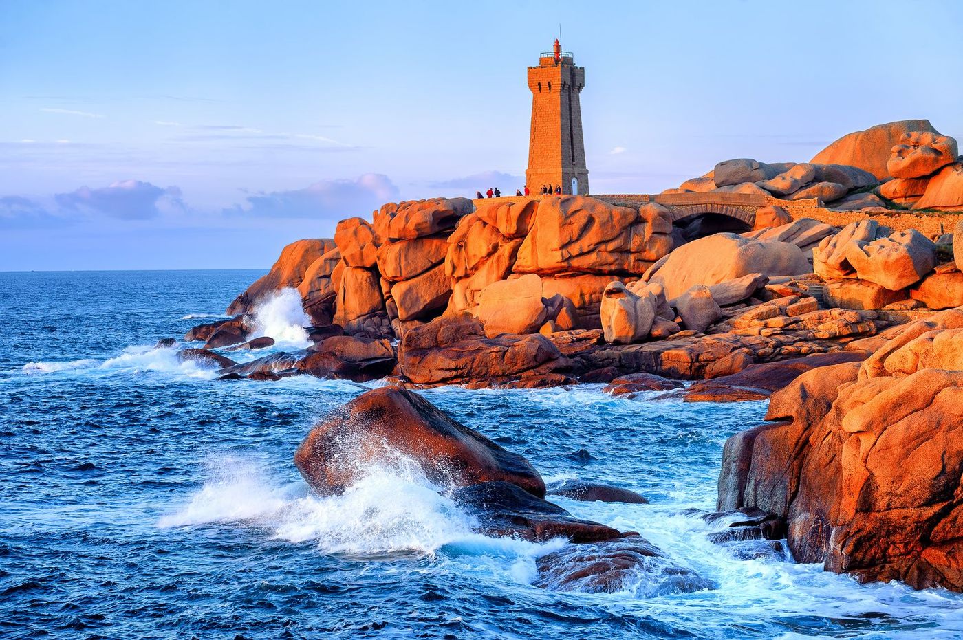 Côte de granit rose en Bretagne