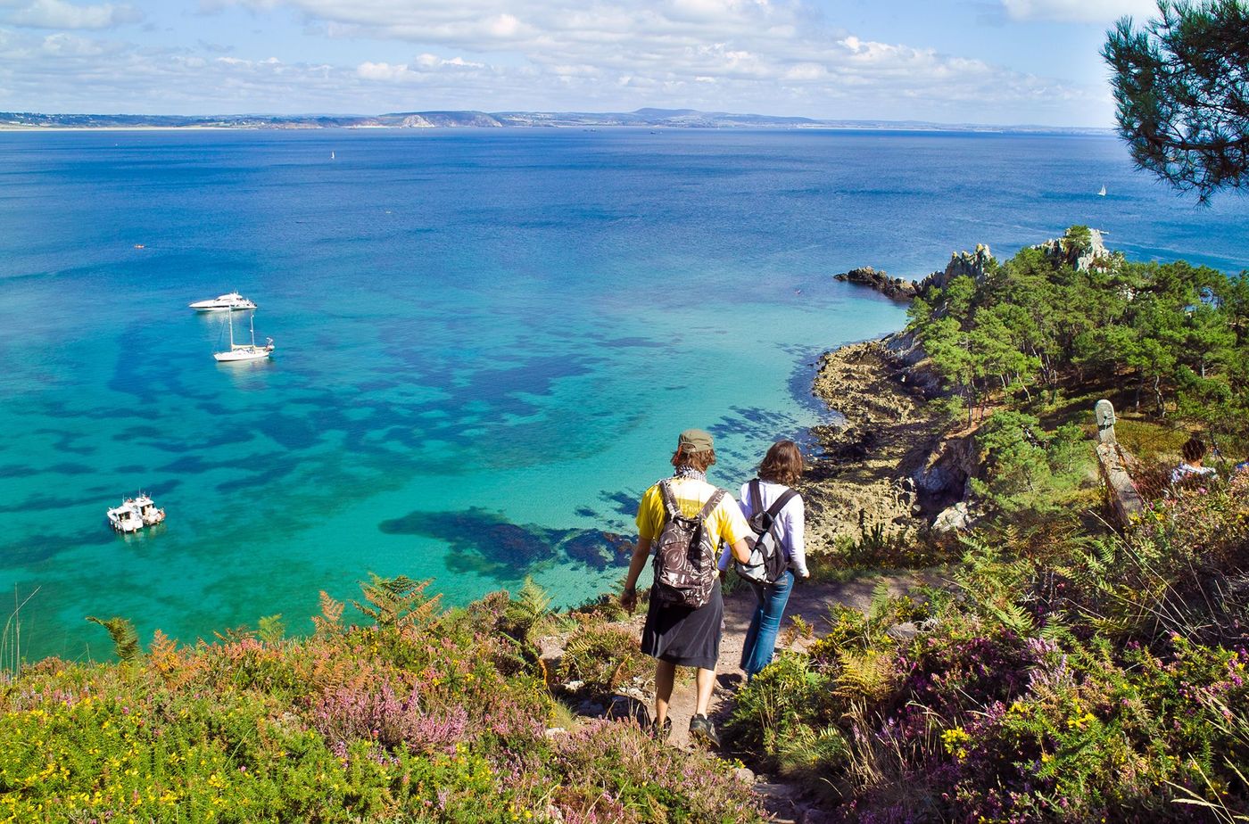 Bretagne Randonnée vers Crozon Morgat