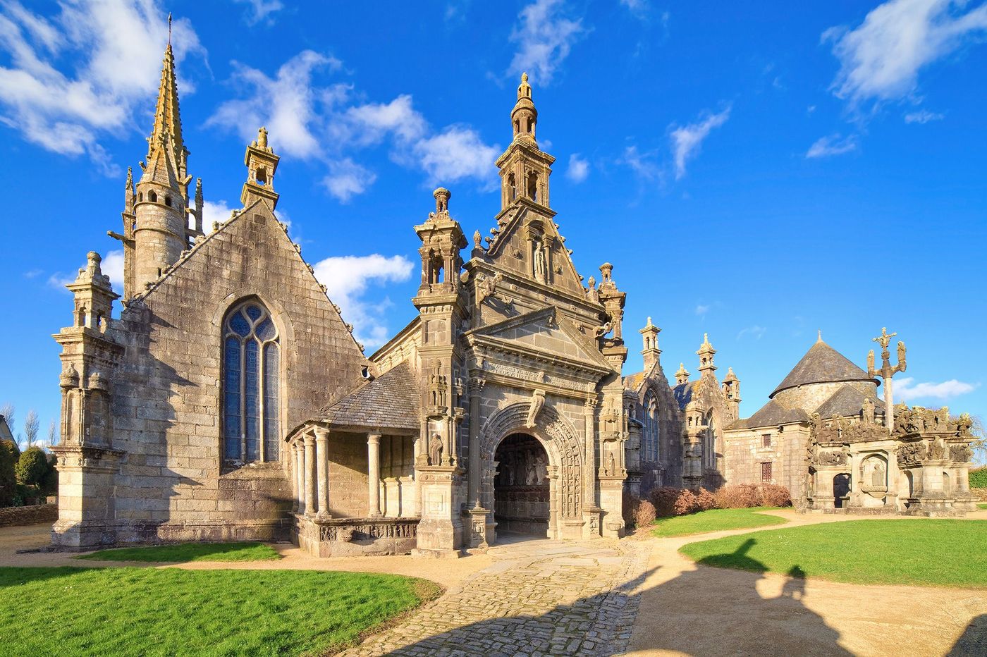 Bretagne Guimiliau Enclos paroissial