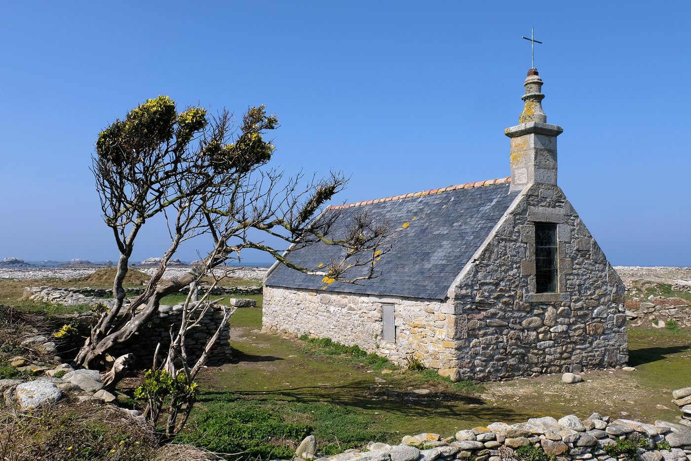 Bretagne Ile de Sein Chapelle Saint-Corentin