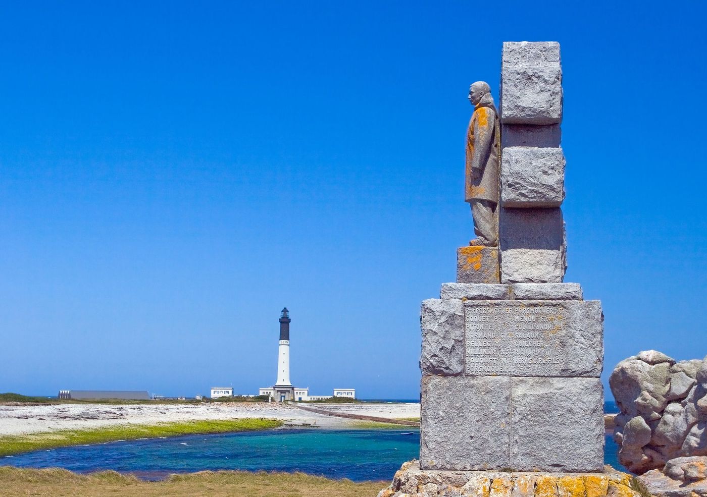 Bretagne Ile de Sein Monument de la Résistance