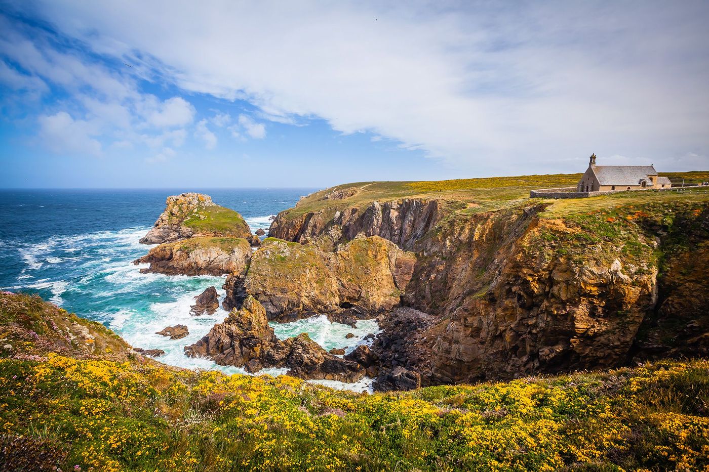 Bretagne Pointe du Van Chapelle Saint-They