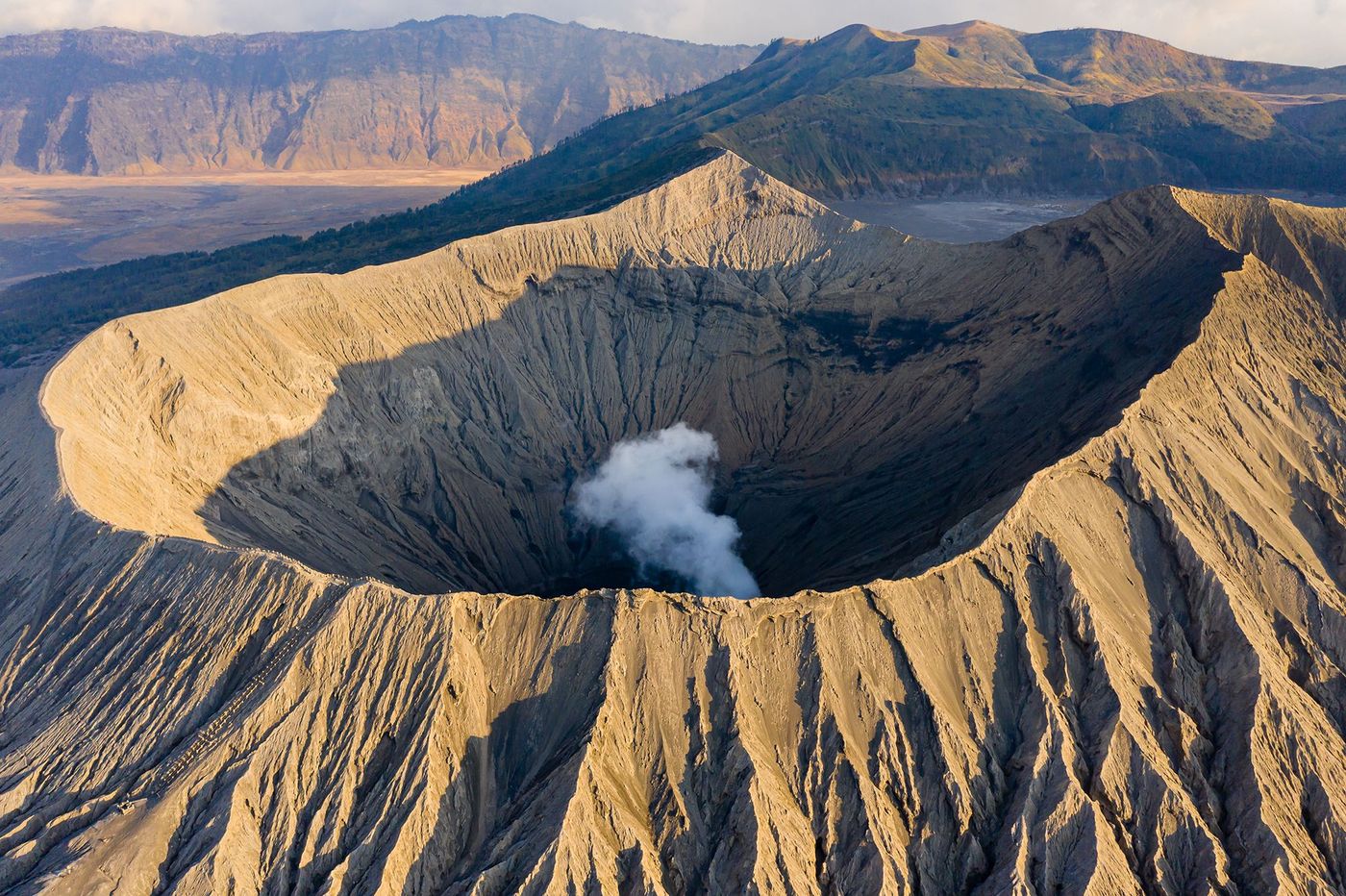 Bromo - cratère