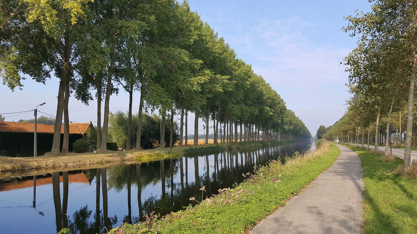 Bruges Canal de Damme