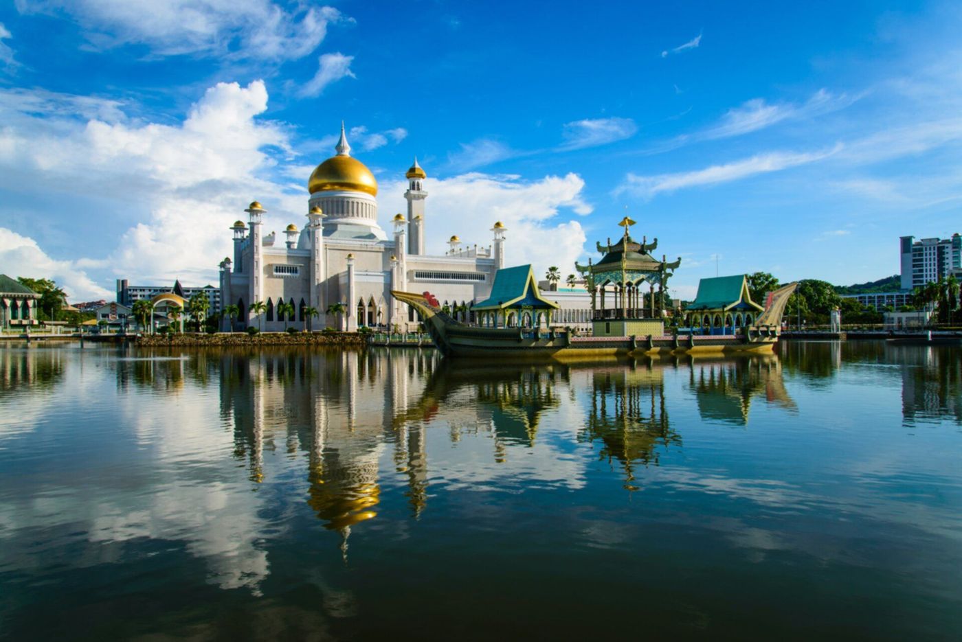 Brunei Badar Seri Begawan Mosquée Omar Ali Saifuddin