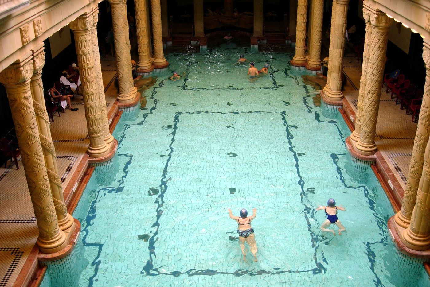 Budapest Hôtel Gellert Piscine