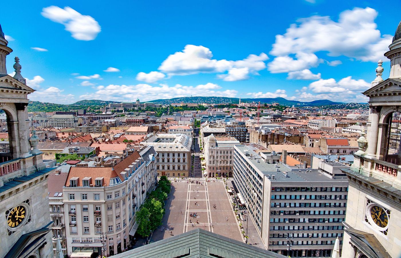 Budapest Vue depuis la Basilique Saint-Etienne