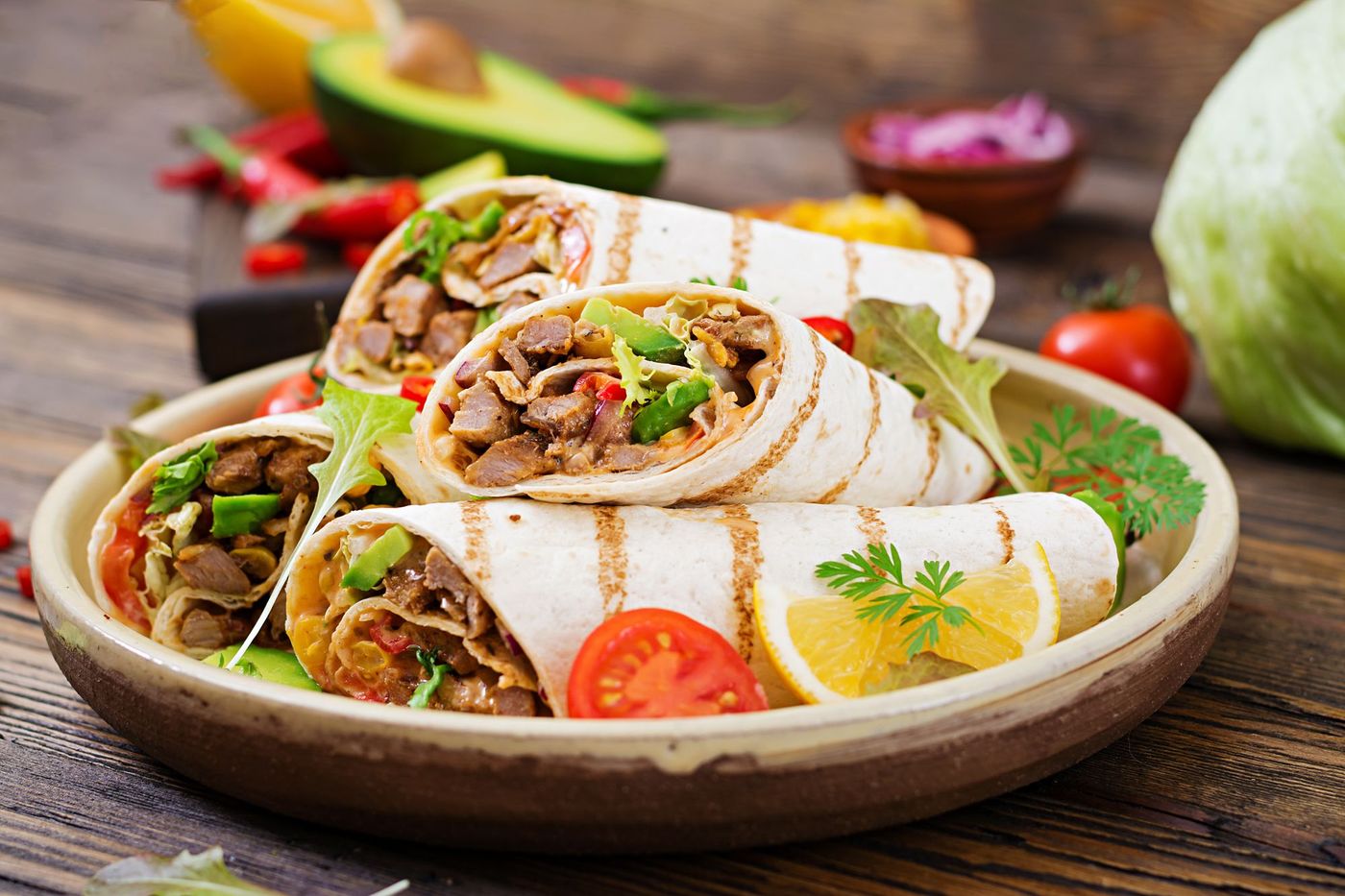 Burritos Mexique Street Food