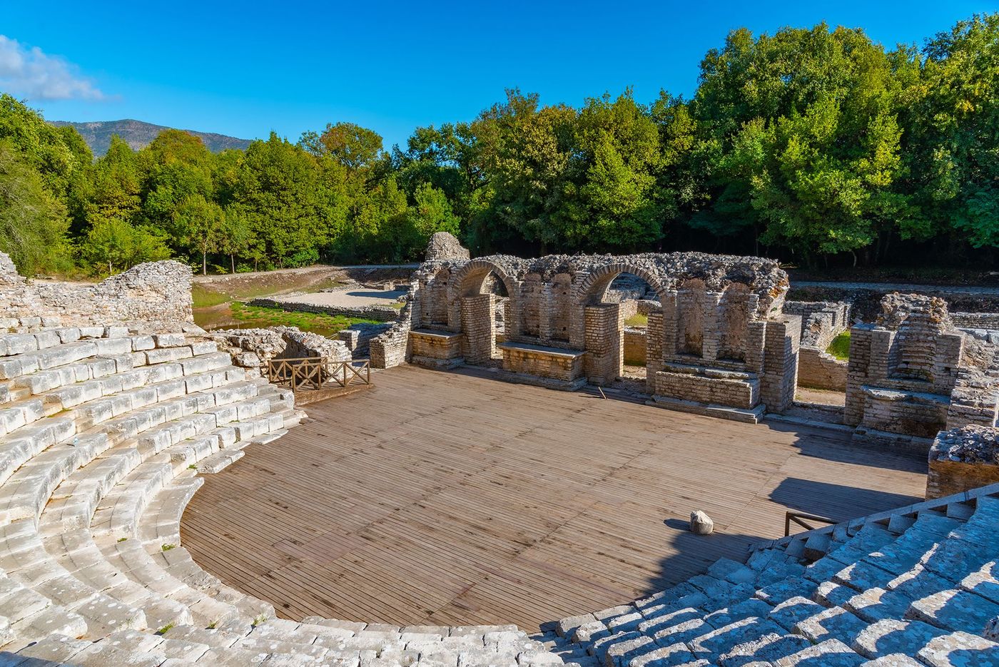 Butrint - théâtre