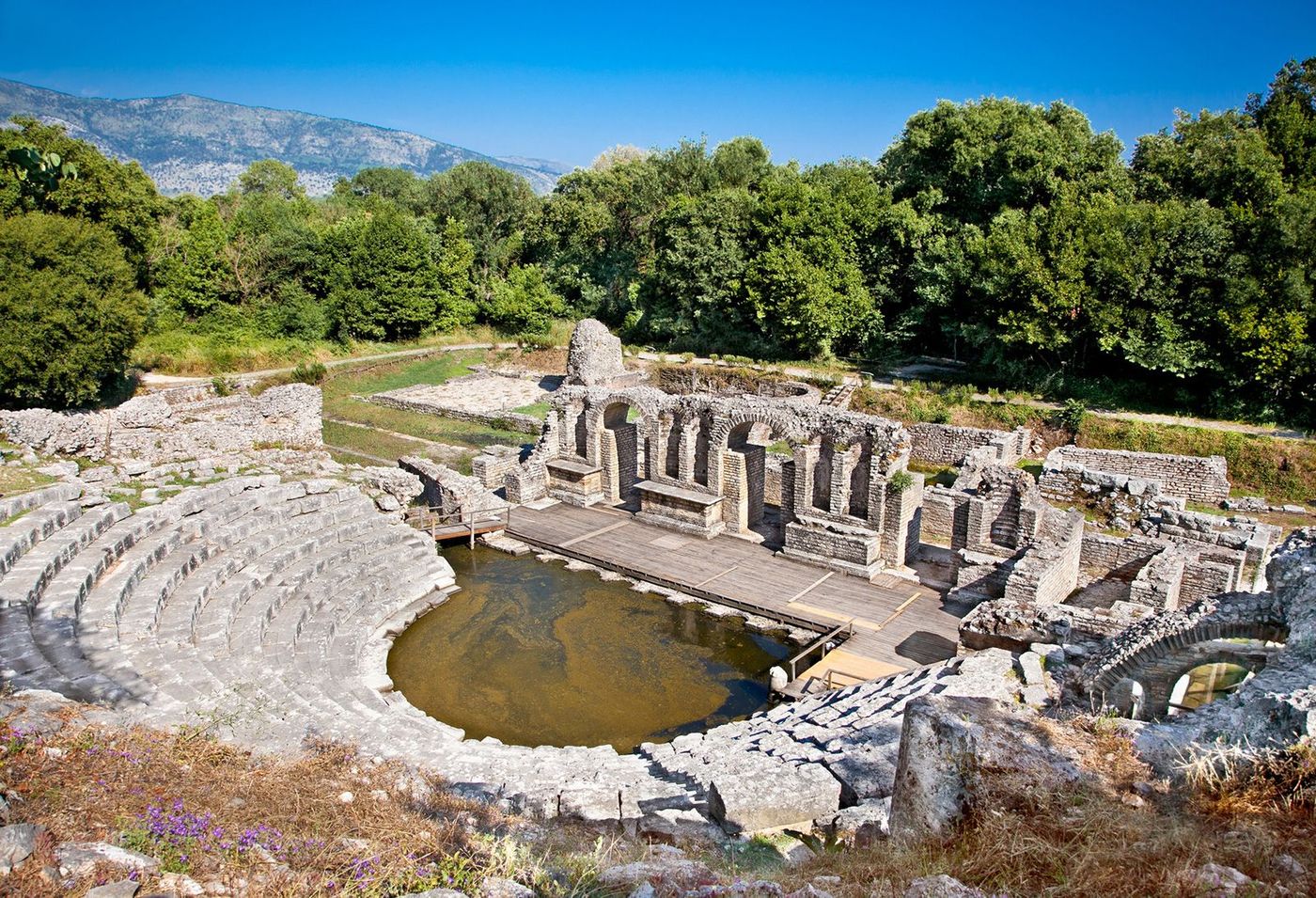 Albanie Site archéologique de Butrint