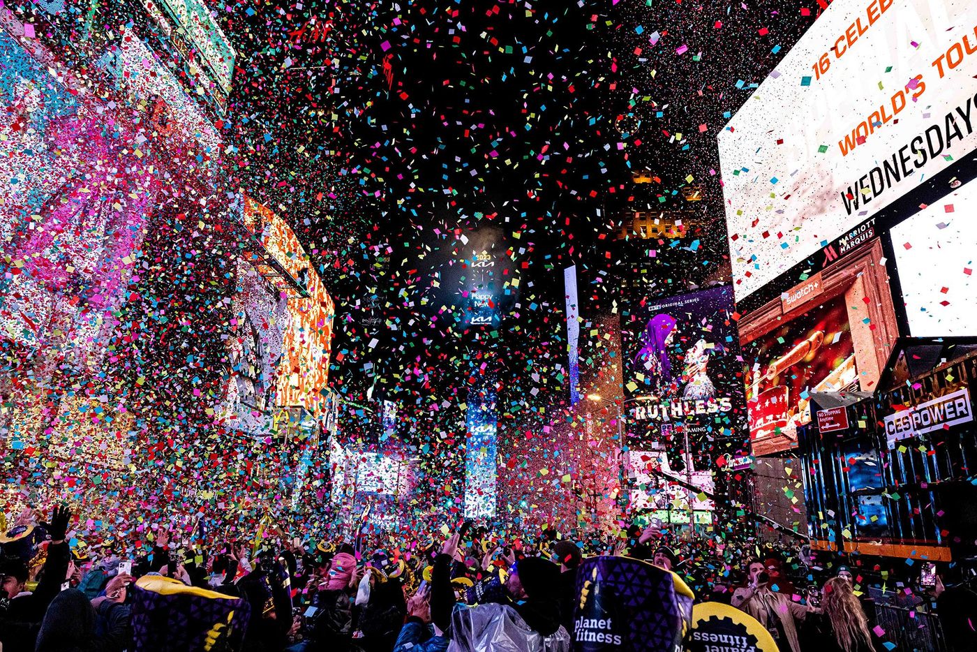 Cérémonie du Ball Drop à Times Square