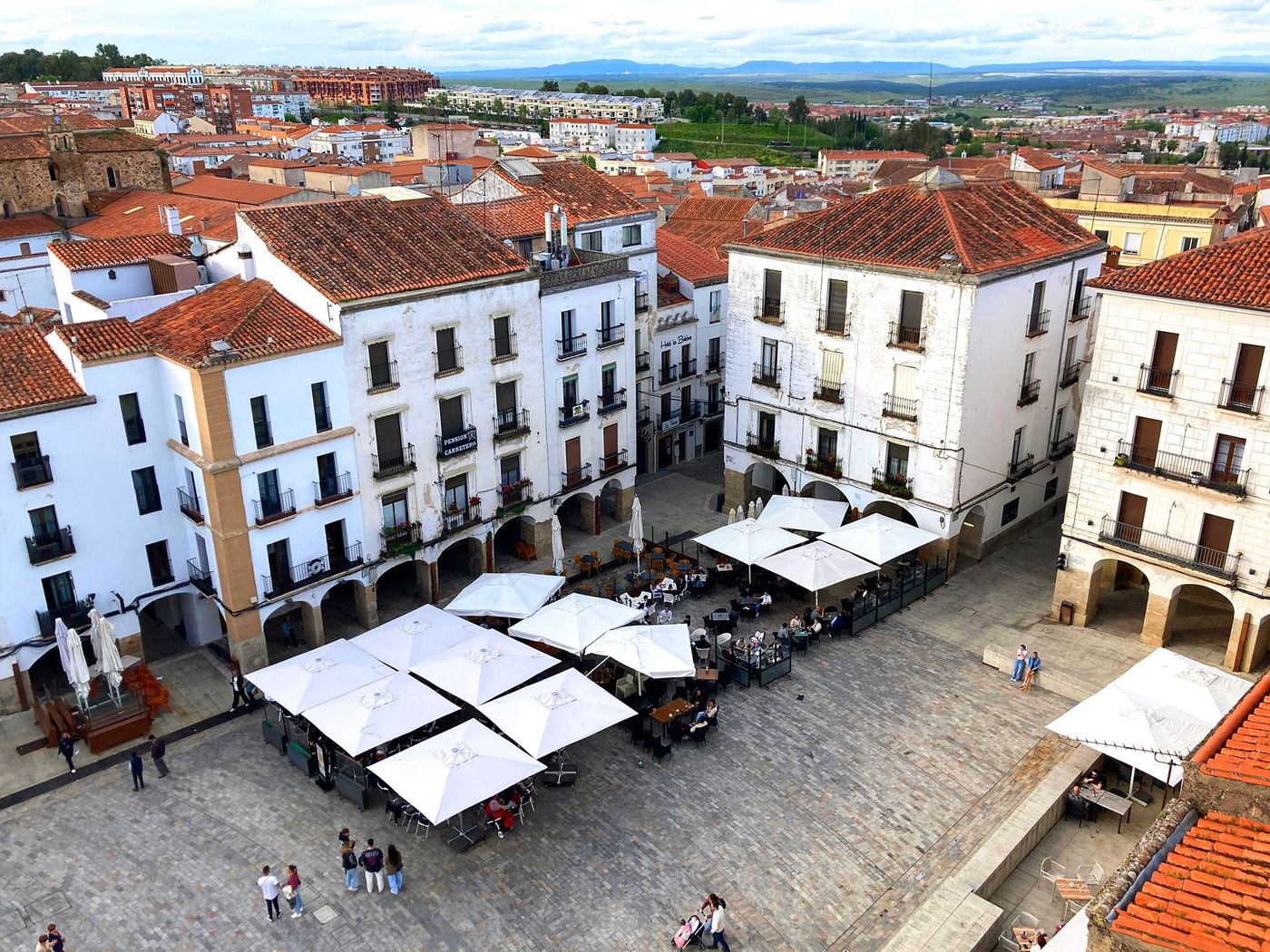 Cacéres - plaza