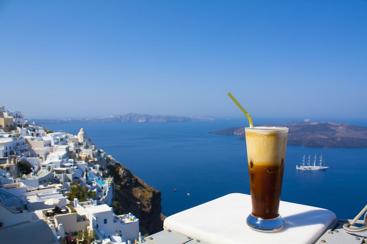Café frappé Grèce
