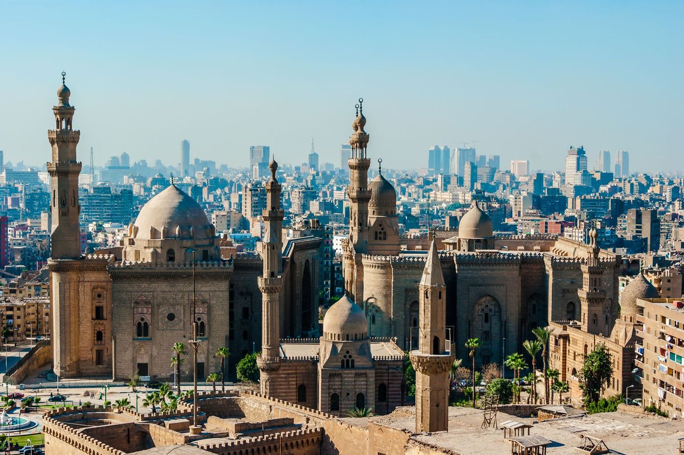 Egypte Le Caire Mosquée Sultan Hassan