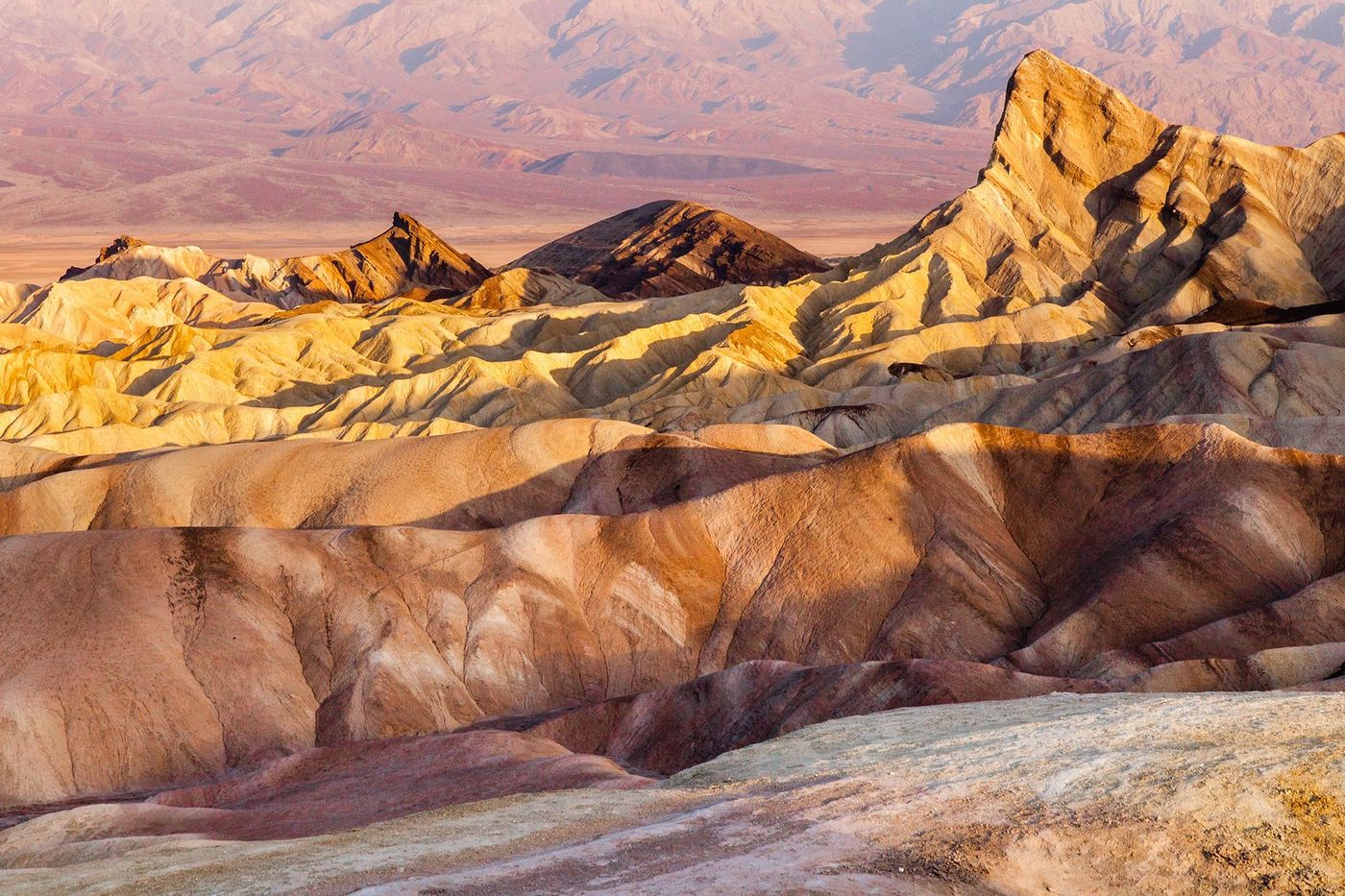 Californie Death Valley Zabriskie Point