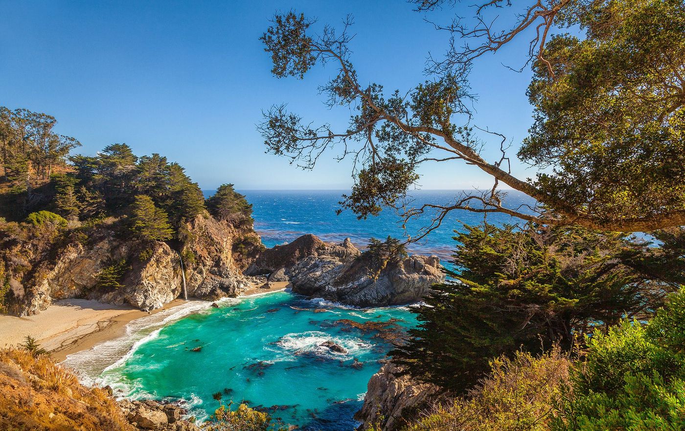 Californie Julia Pfeiffer Burns state park Mac Way Falls
