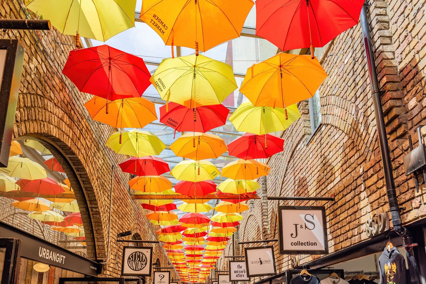 Camden Market - enseignes